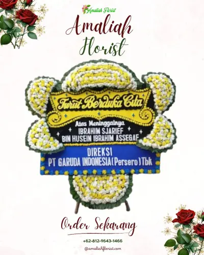 Papan Bunga Duka di Lebaksari